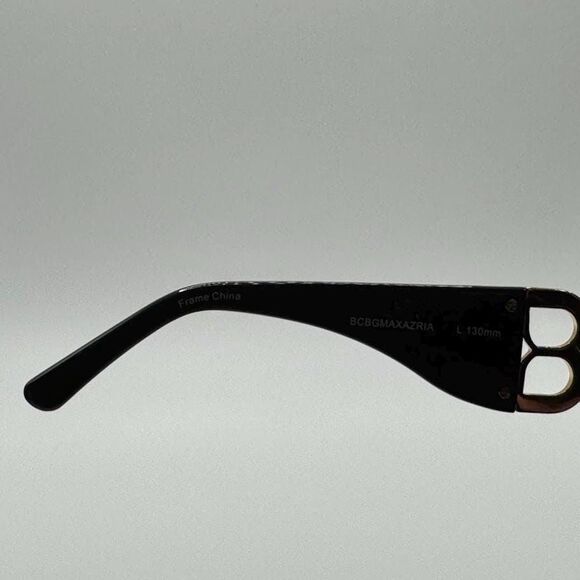 Vintage Y2K Designer Sunglasses | BCBG Max Azria | Charm | Chunky Brown/Gold main image 11